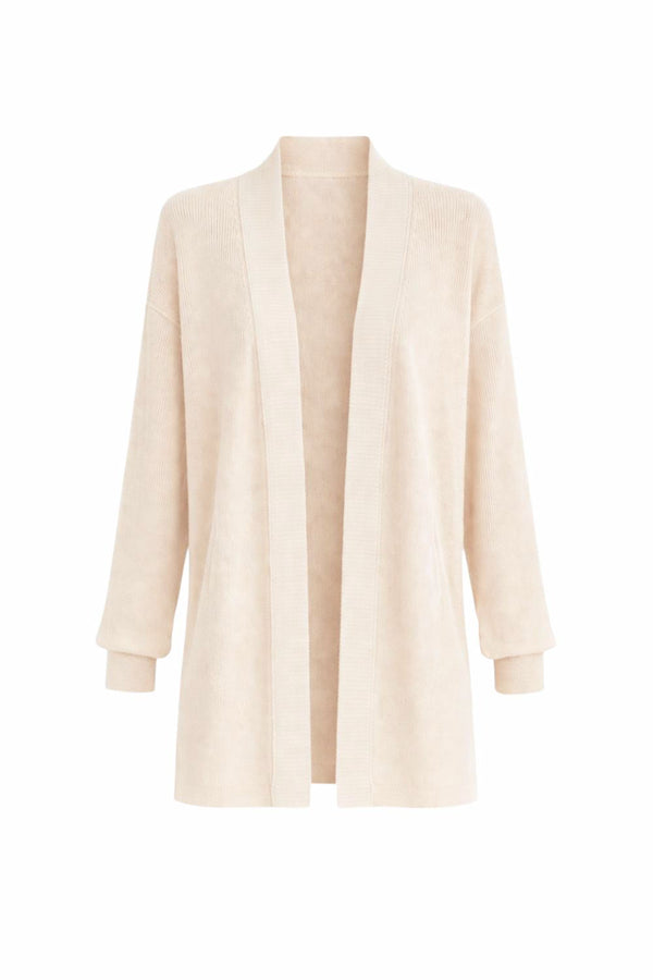 Casaco Tricot Carina Bege Areia