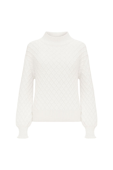 Blusa Tricot Eva Off White