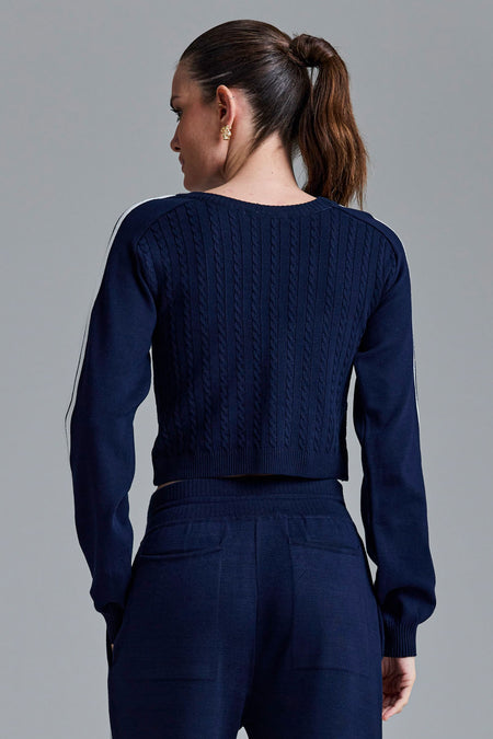 Blusa Lara Fio Soft Marinho