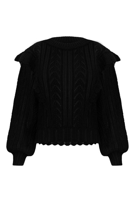 Blusa Tricot Alanis Preto