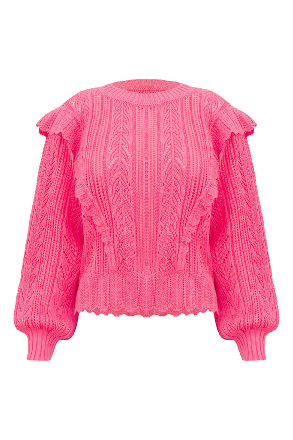 Blusa Tricot Alanis Rosa Penélope