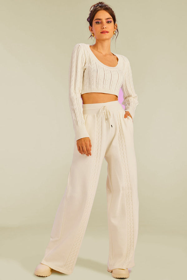 Blusa Tricot Anabela Off White