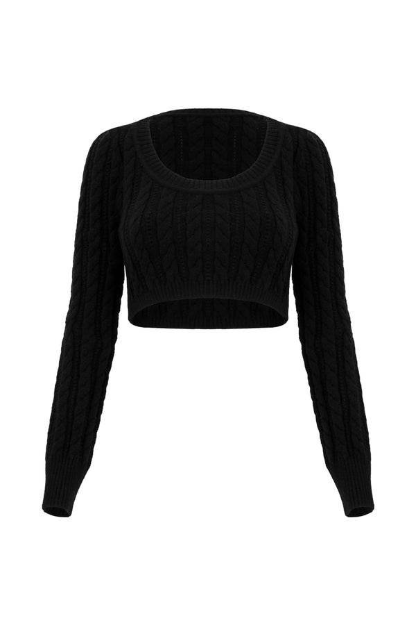Blusa Tricot Anabela Preto