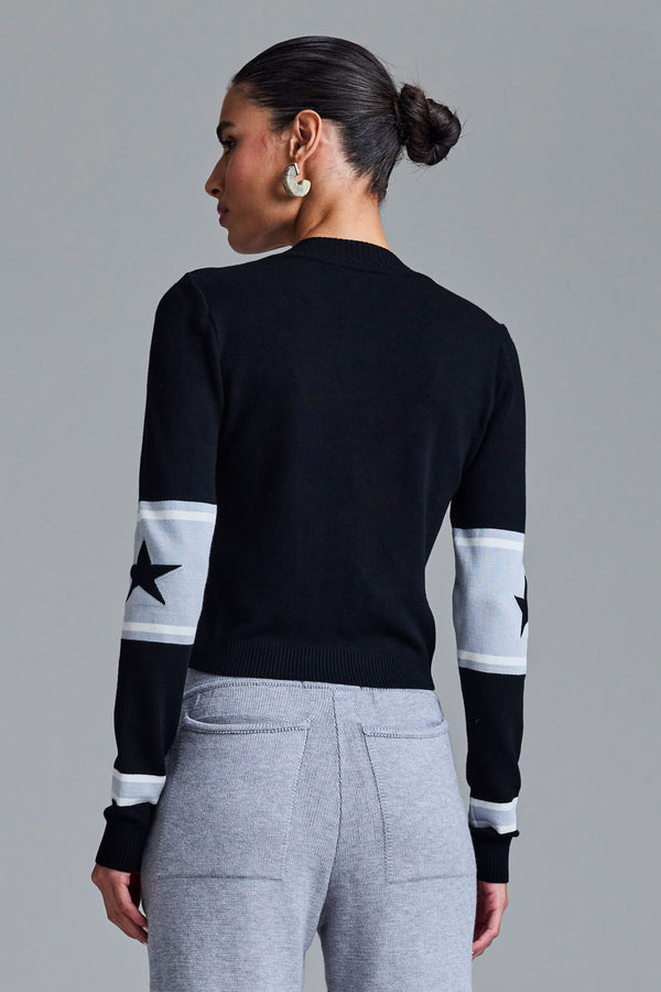 Blusa Tricot Cibele Preto