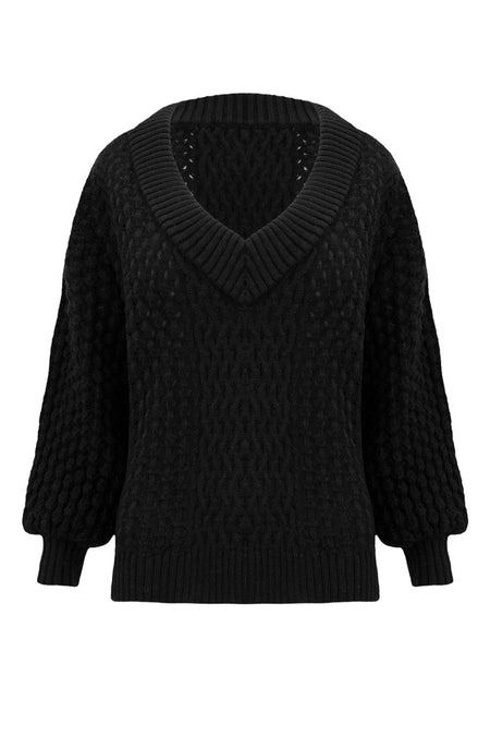 Blusa Tricot Mandy Preto