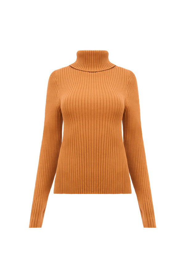 Blusa Tricot Skin Mascavo