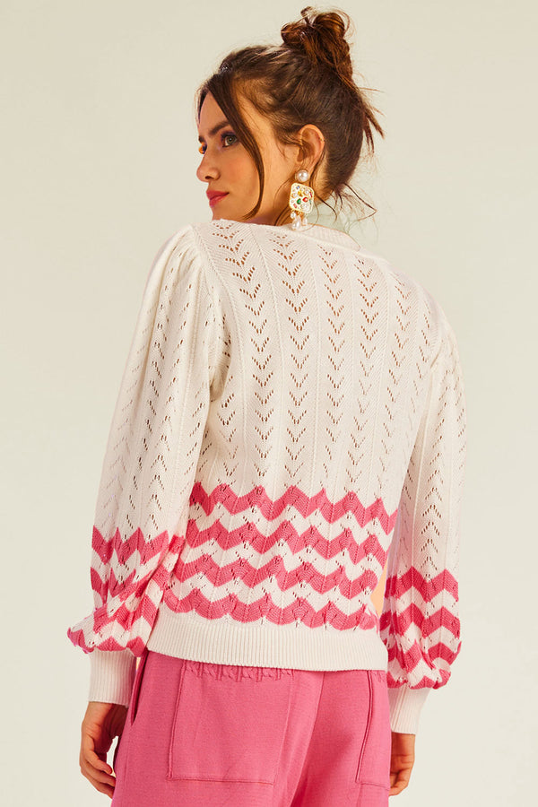 Blusa Tricot Vanda Off White