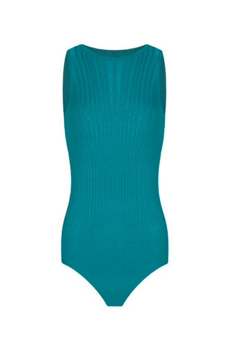 Body Tricot Summer Turquesa