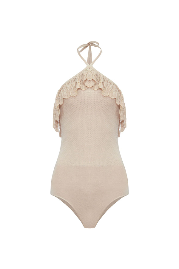 Body Tricot Tropical Bege Creamy