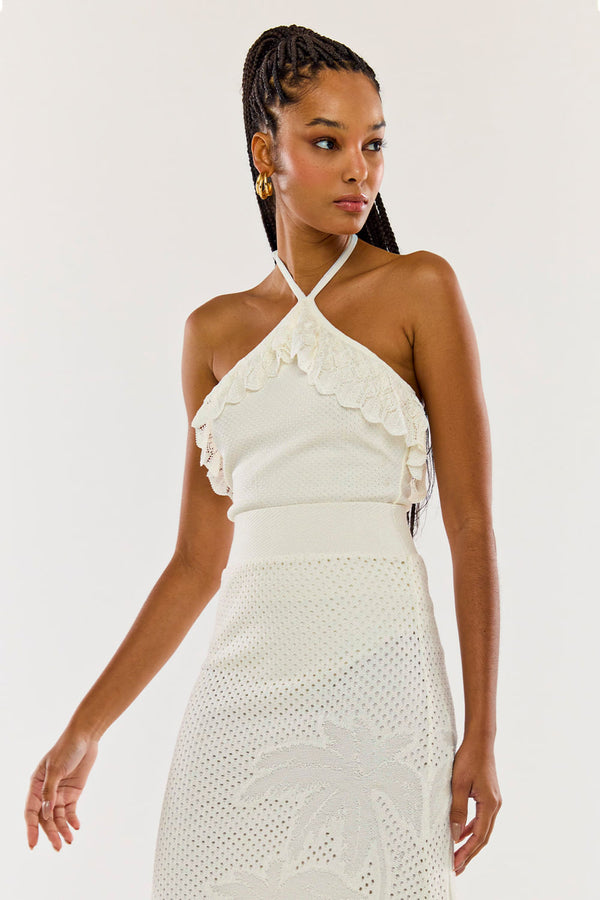 Body Tricot Tropical Off White