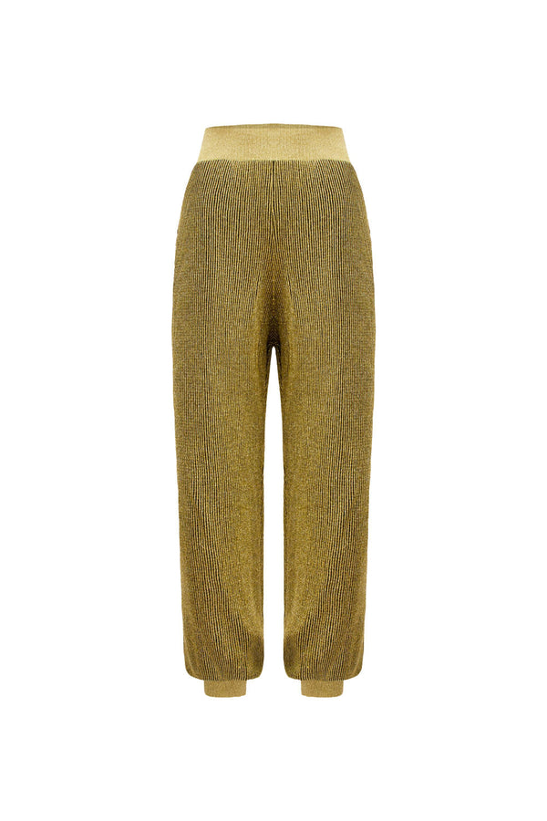 Calça Tricot Dominique Gold