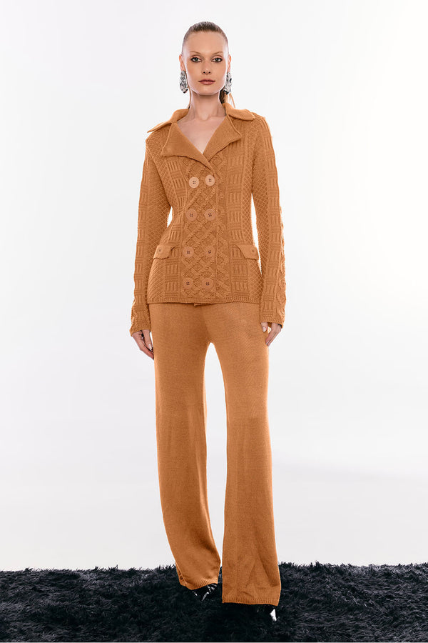 Calça Tricot Donatela Cobre