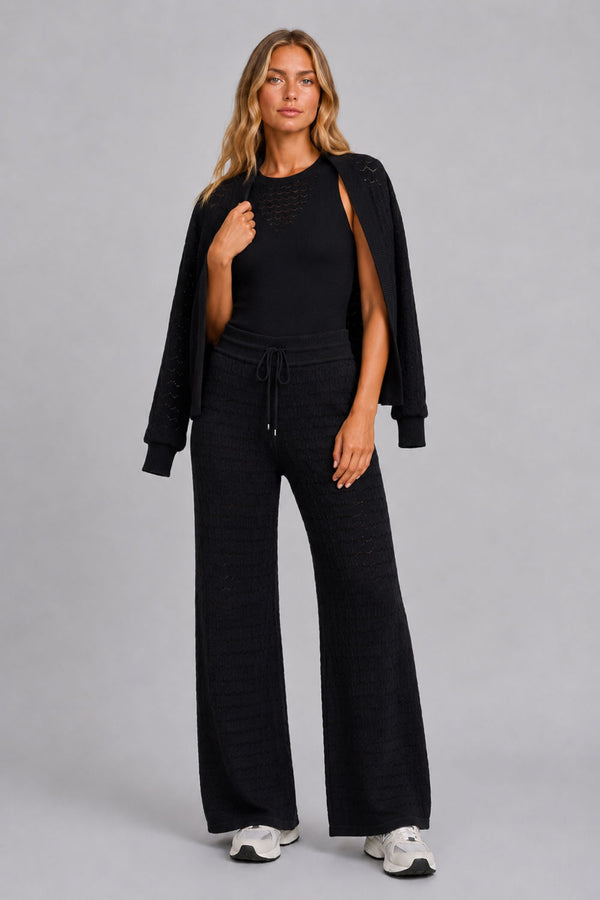 Body Tricot Blanche Azul Marinho