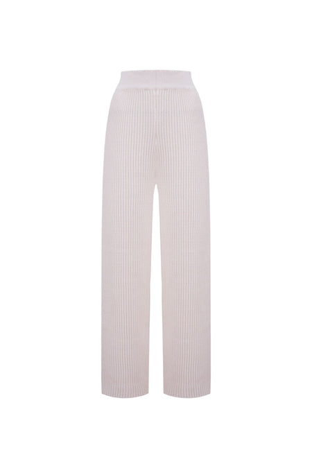 Calça Tricot Roberta Off White