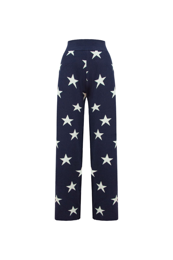 Calça Tricot Super Star Estrela Marinho