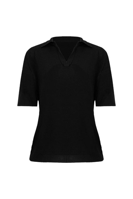 Camisa Tricot Leda Preto