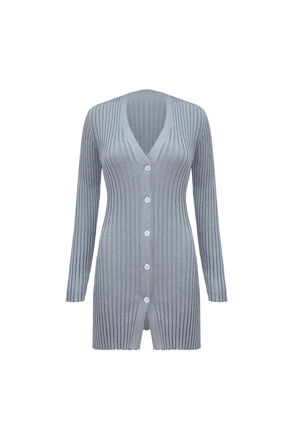 Blusa Tricot Katiusca Cinza Storm