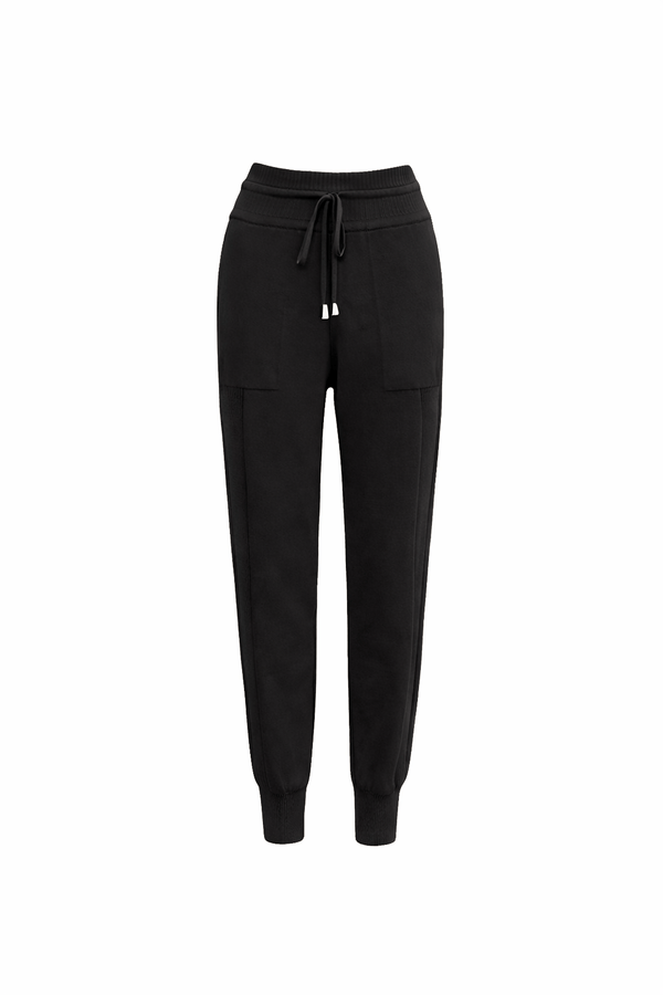Calça Tricot Bia Jogger Preto