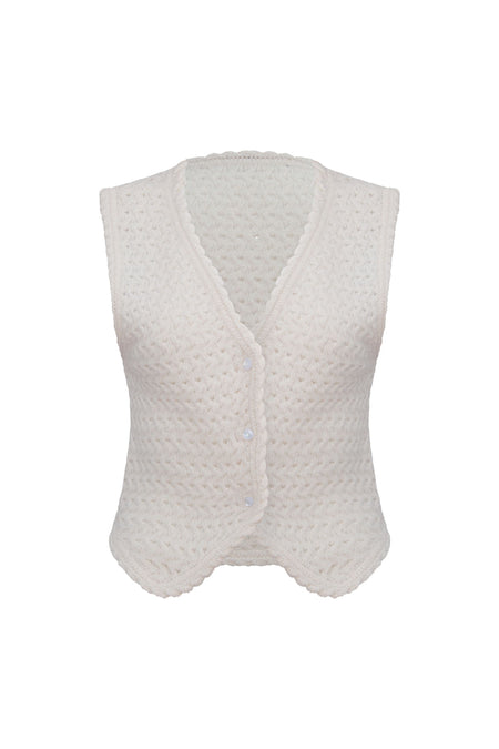 Conjunto Tricot Liliane Off White