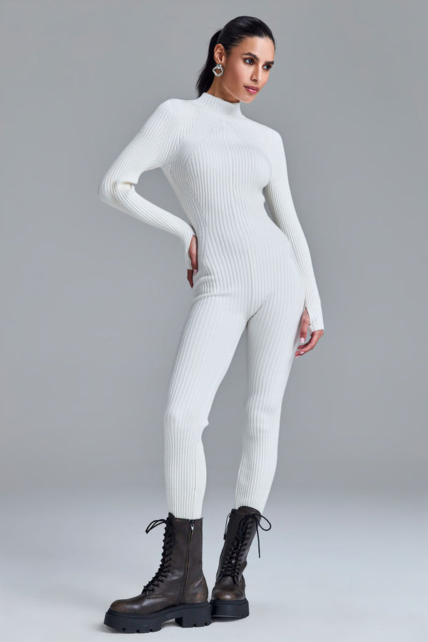 Macacão Tricot Martina Off White