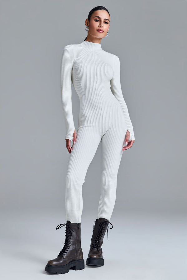 Macacão Tricot Martina Off White