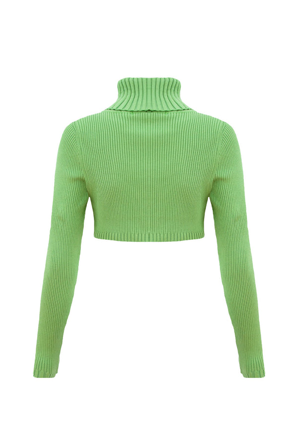 Top Tricot Tracy Verde Maçã