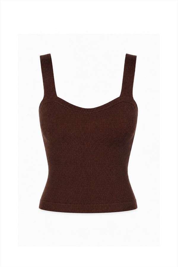 Regata Tricot Leda Cacau
