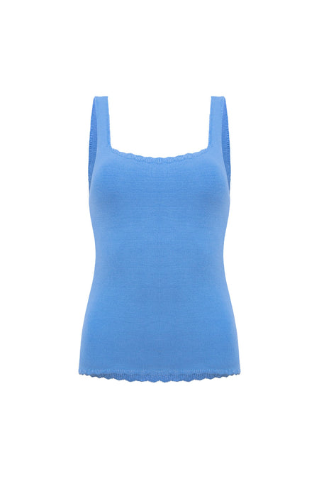 Regata Tricot Katia Azul Capri