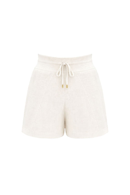 Shorts Tricot Carina Off White