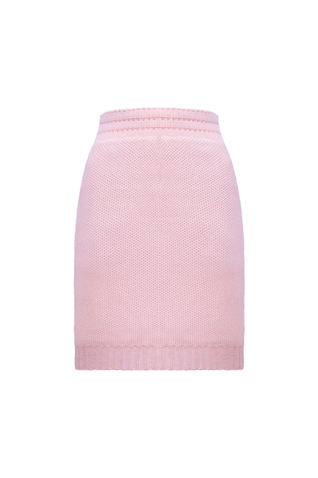 Saia Tricot Curta Katia Rosa Baby