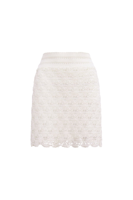 Saia Tricot Curta Mirabelle Off White