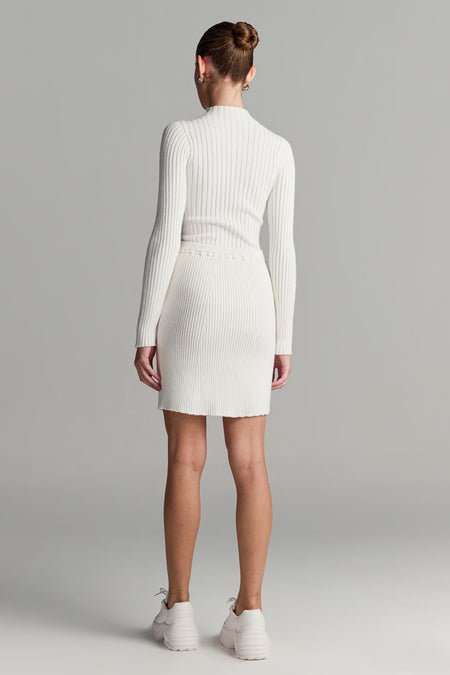 Saia Tricot Curta Miriam Off White