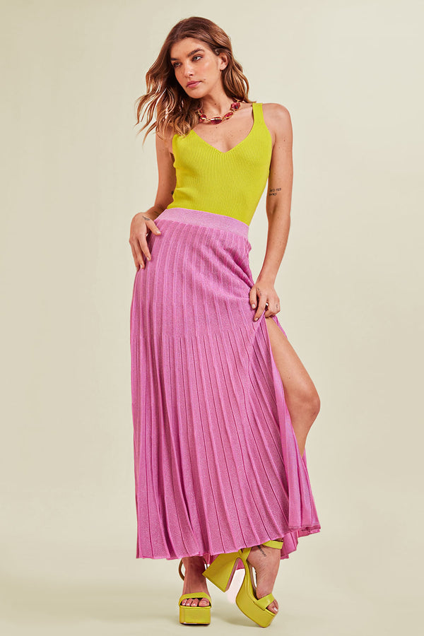 Saia Tricot Midi Louise Violet