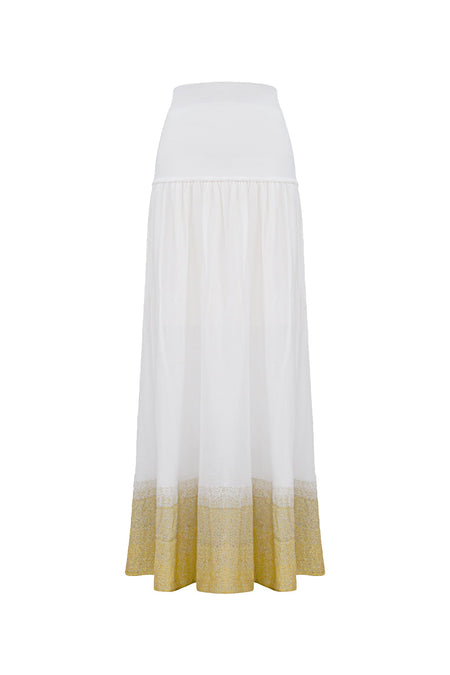 Saia Tricot Midi Mariah Off White