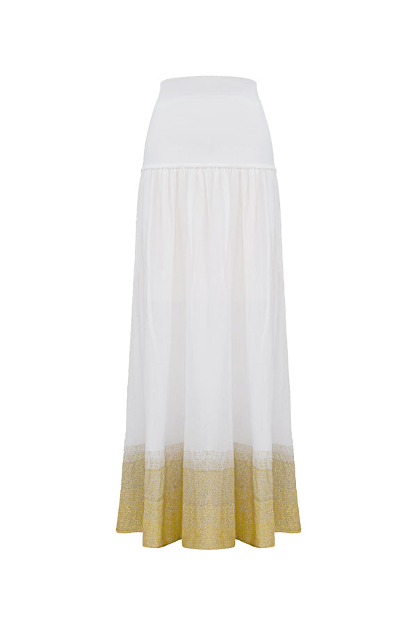Saia Tricot Midi Mariah Off White