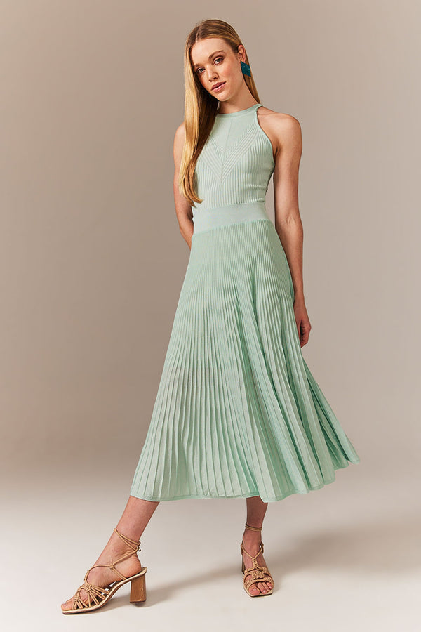 Body Tricot Martine Verde Aqua