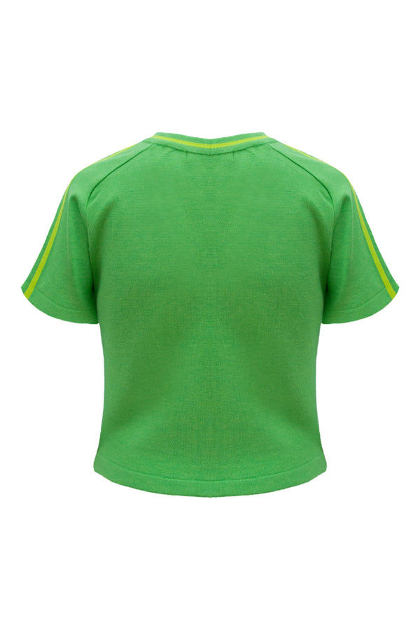 T-Shirt Tricot Retrô Verde