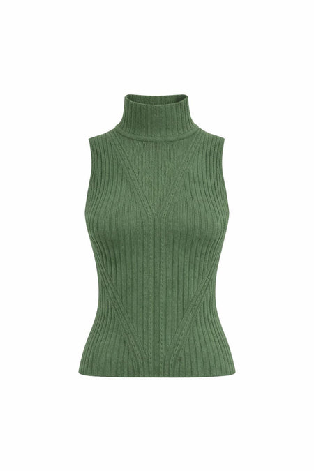 Regata Tricot Juliane Verde Militar