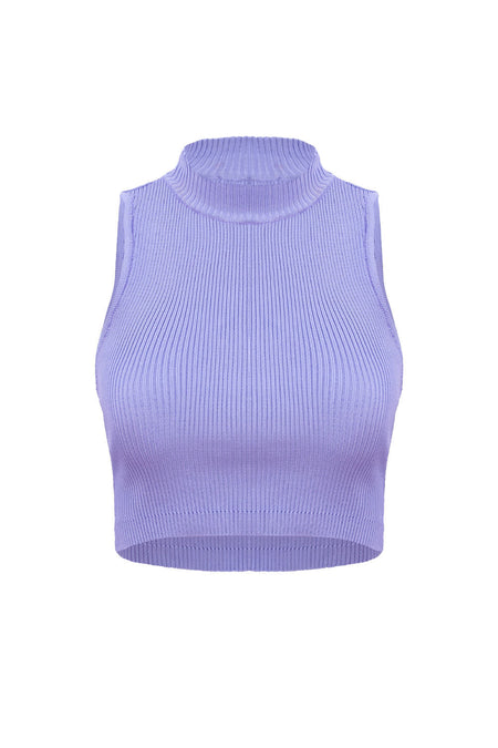 Top Tricot Grace Lilás Imperial