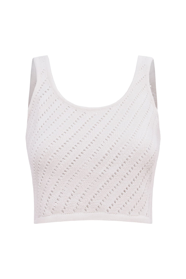 Top Tricot Martina Off White