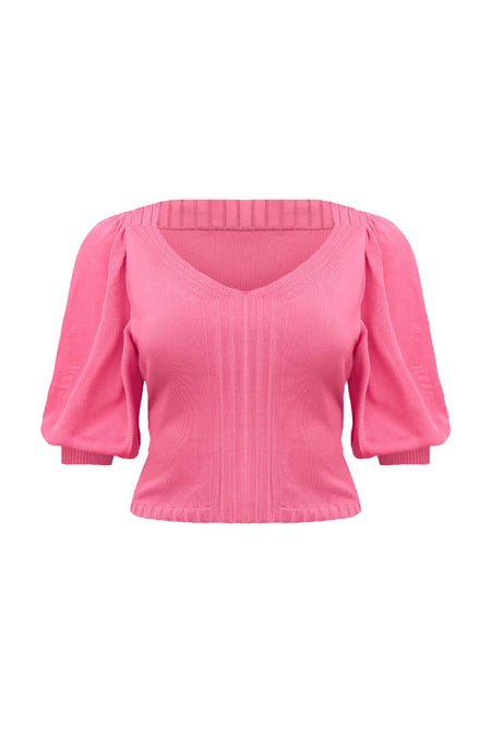 Top Tricot Ravena Rosa Penélope