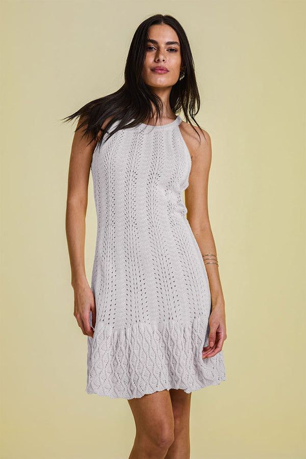 Vestido Tricot Nina Off White