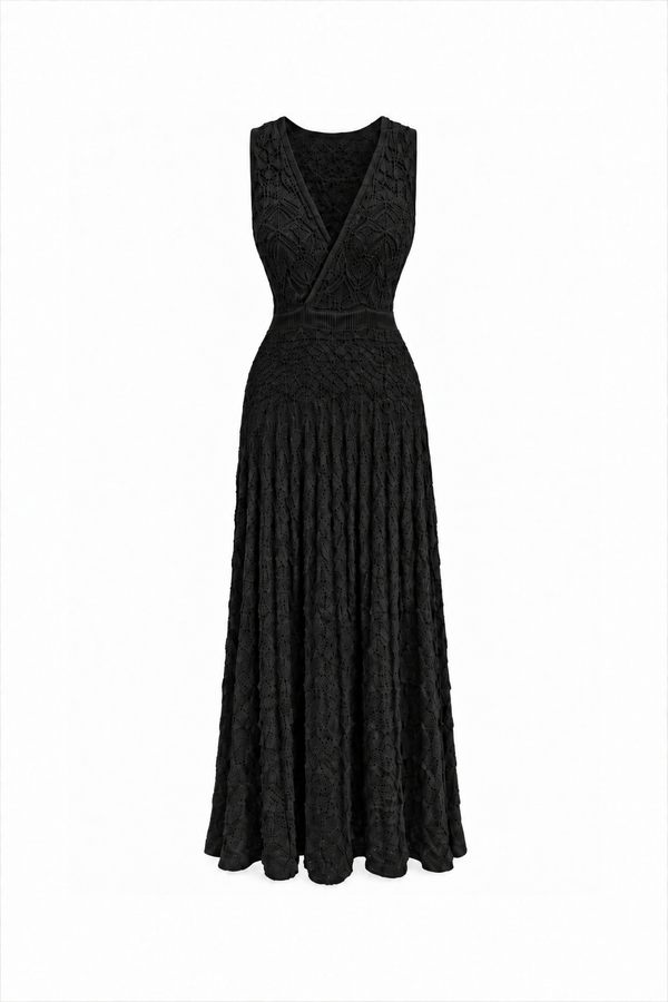 Vestido Tricot Aira Preto