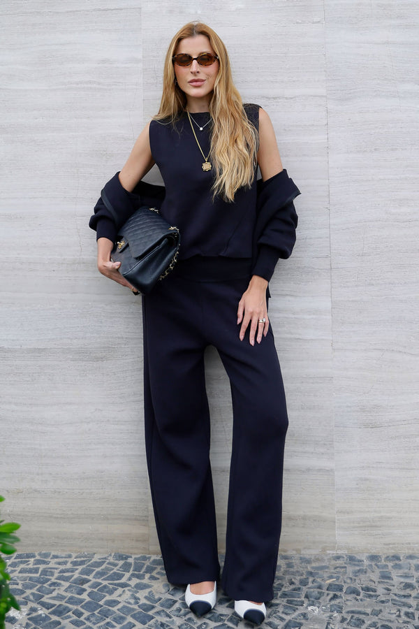 Conjunto Tricot Cora Preto