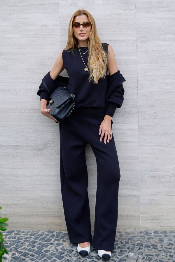 Regata Tricot Cora Preto
