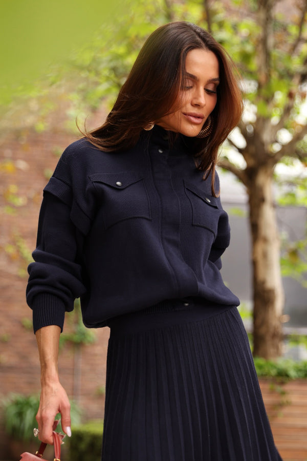Jaqueta Tricot Olivia Marinho