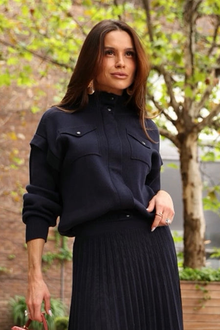 Jaqueta Tricot Olivia Marinho