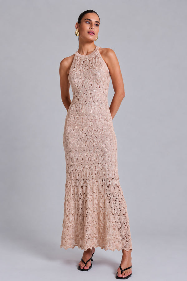 Vestido Tricot Midi Mel Nata
