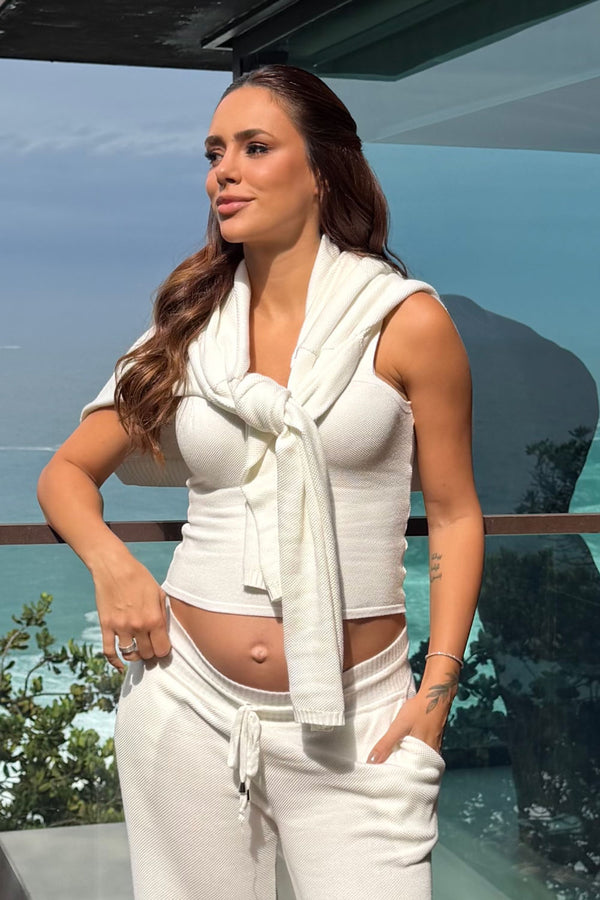 Regata Tricot Leda Off White