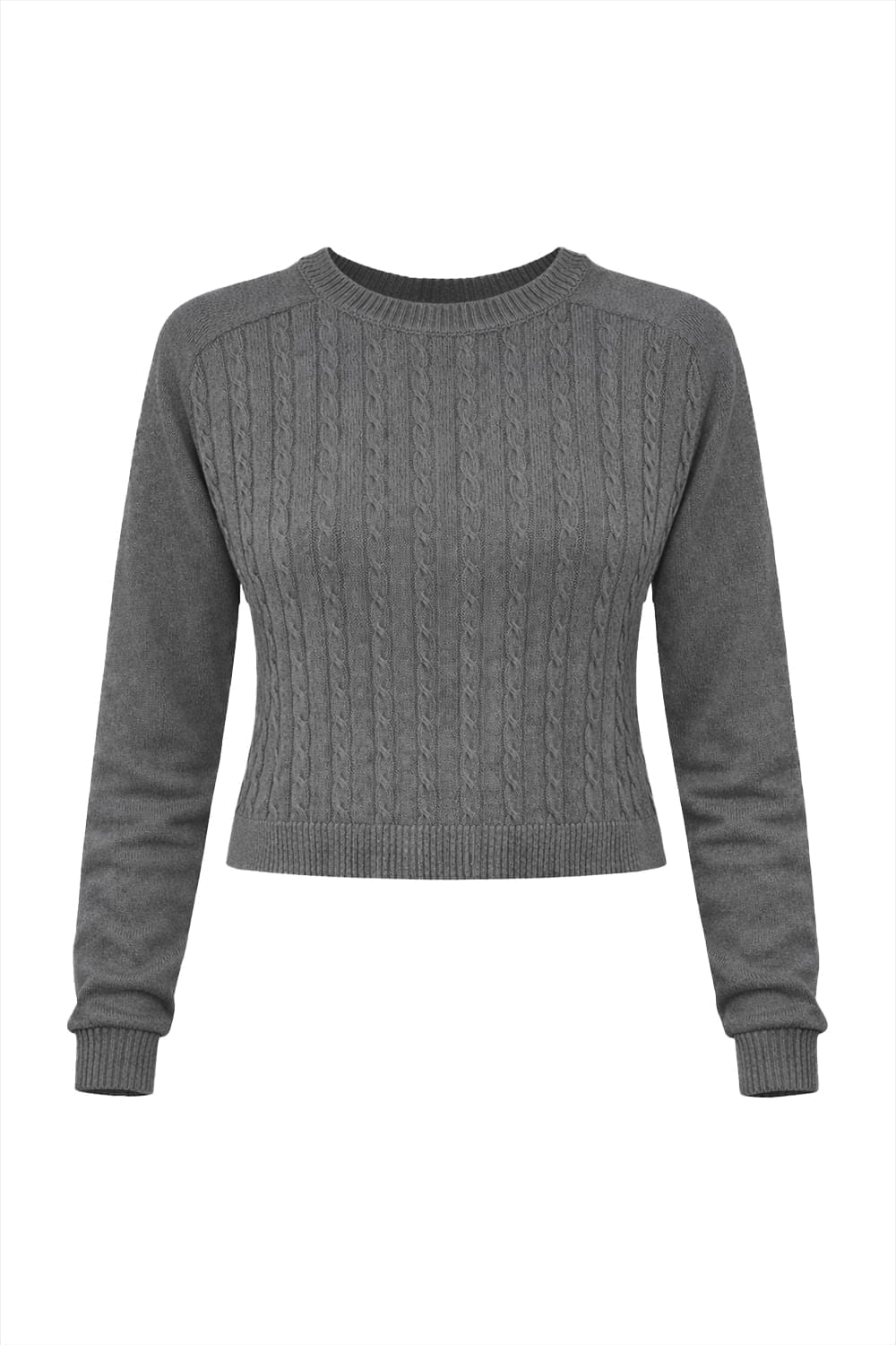 Blusa Tricot Isa Cinza Chumbo